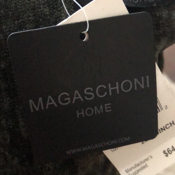 Magaschoni Velvet Rhinestone Halloween Skull Pillow 20x20 - Picture 9 of 10